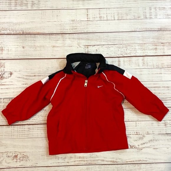 Boys Nike Packable Hood Mesh-Lined Windbreaker Jacket - Picture 2 of 5